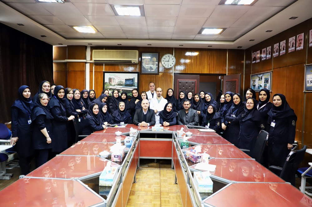 دیدار خانواده بیمارستان سینا در اولین روز کاری سال ۱۴۰۵